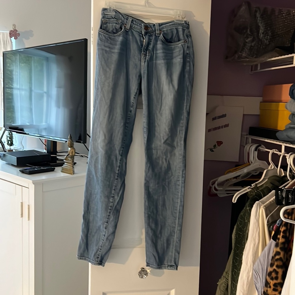 JBrand skinny leg color coastal